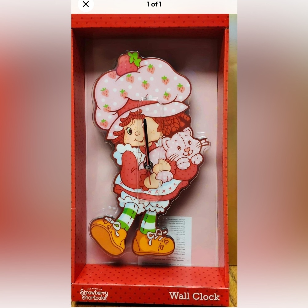 Red Wall Clock